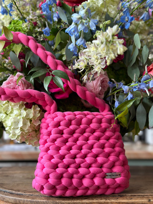 Hot pink Tote